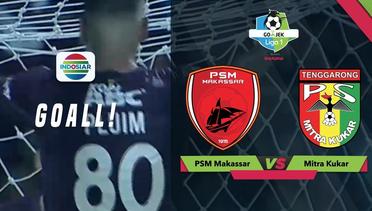 Goal Willem Jan Pluim - PSM Makassar (3) vs Mitra Kukar (0) | Go-Jek Liga 1 bersama Bukalapak