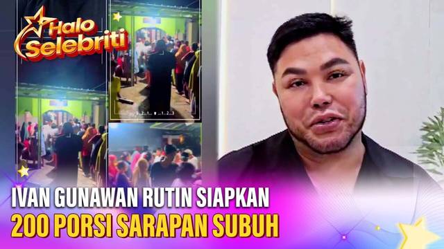 Di Tengah Kesibukan, Ivan Gunawan Selalu Sempatkan Sedekah Subuh Tuai Pujian | Halo Selebriti