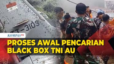 Proses Pencarian Black Box Pesawat TNI AU Super Tucano yang Jatuh di Pasuruan