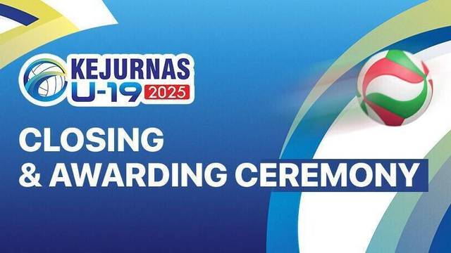 Closing & Awarding Ceremony Kejurnas Bola Voli Antarklub U-19