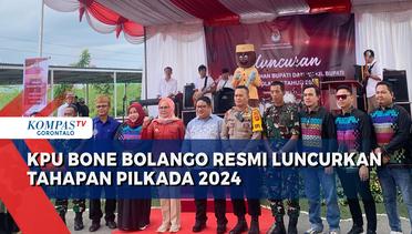 KPU Bone Bolango Resmi Luncurkan Tahapan Pemilihan Bupati dan Wakil Bupati 2024