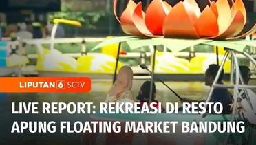 Live Report: Libur panjang Iduladha, Floating Market Bandung Kebanjiran Pengunjung | Liputan 6
