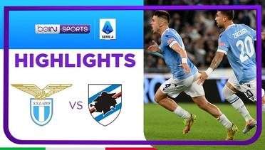 Match Highlights | Lazio 2 vs 0 Sampdoria | Serie A 2021/2022