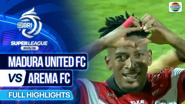 Madura United FC VS Arema FC - Full Highlights | BRI Super League 2025/26