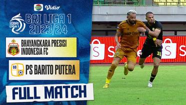 Full Match : Bhayangkara Presisi Indonesia FC vs PS Barito Putera | BRI Liga 1 2023/24