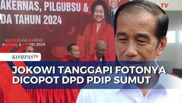 Respons Fotonya Dicopot DPD PDIP Sumut, Jokowi: Ah, Cuma Foto Aja!