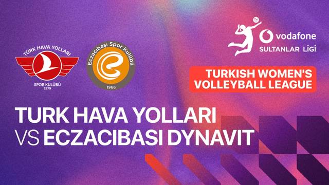 Turk Hava Yollari vs Eczacibasi Dynavit - Full Match | Turkish Women's Volleyball League 2025/26
