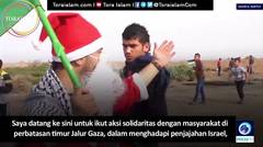 Santa Palestina Terluka pada Hari Jumat Kemarahan