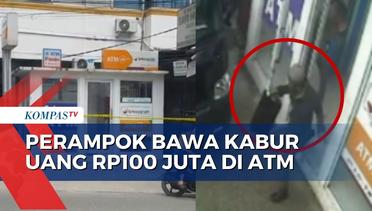 Detik-Detik Komplotan Perampok Tembak Petugas ATM dan Gasak Uang Rp100 Juta!