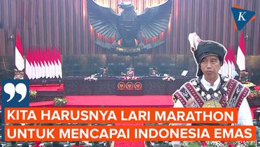 Singgung Pemimpin Masa Depan, Jokowi: Tidak Jalan Sore, Harusnya Lari Marathon