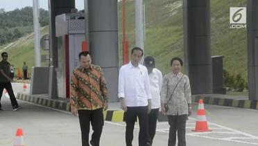 Presiden Jokowi Meresmikan Tol Trans Sumatera