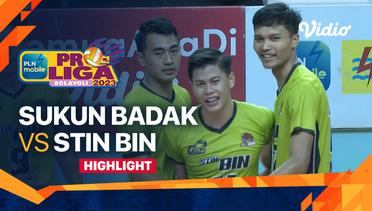 Highlights | Kudus Sukun Badak vs Jakarta STIN BIN | PLN Mobile Proliga Putra 2023