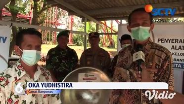 Penyaluran Bantuan Pemirsa SCTV-Indosiar di Desa Binangun, Banyumas.