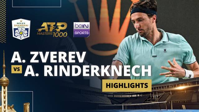 A. Zverev vs A. Rinderknech - Highlight | ATP 1000: Rolex Shanghai Masters 2025