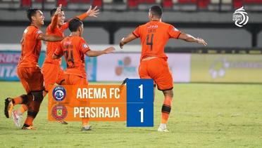 FULL Highlights | Arema FC 1 vs 1 Persiraja Banda Aceh, 10 Februari 2022