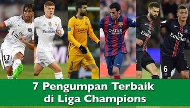 7 Pengumpan Terbaik di Liga Champions