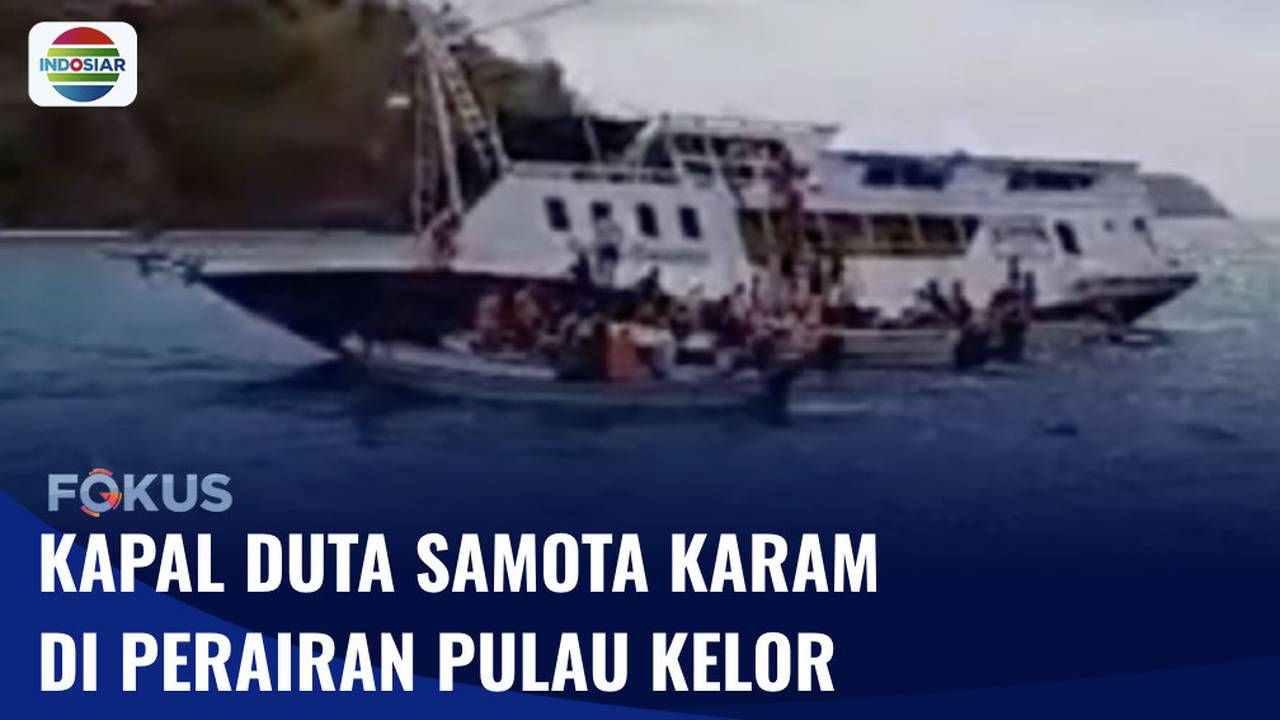 Kapal Motor Pengangkut 37 Wisatawan Karam di Kepulauan Kelor Taman ...