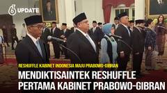 Liputan6 Update: Mendiktisaintek Reshuffle Pertama Kabinet Prabowo-Gibran, Siapa Selanjutnya?