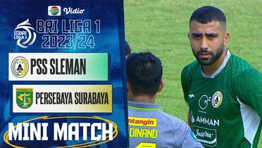 Mini Match - PSS Sleman VS PERSEBAYA SURABAYA | BRI Liga 1 2023/2024