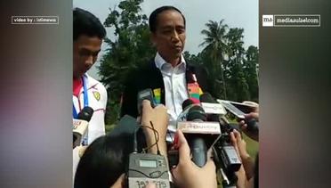 Zohri Bertemu Presiden Jokowi, Disupirin Keliling Istana Bogor