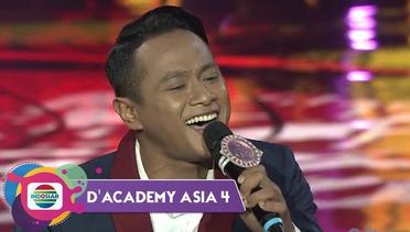 SEDAP DAN FASIH!! Krunn Muhammad Sukses Bawakan Lagu "Sapu Tangan Merah" | DA Asia 4 Top 30