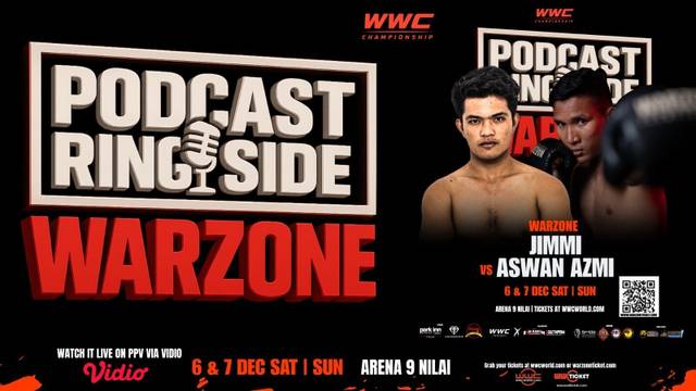 Ringside: Aswan Azmi vs Jhimmy | Warzone World Championship 2025