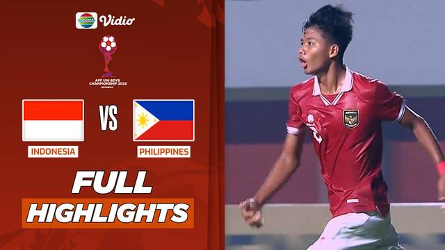 Full Highlights - Indonesia VS Philippines | Piala AFF U-16 2022