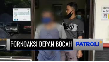 Pelaku Pornoaksi di Depan Anak-Anak di Jakarta Ditangkap Polisi
