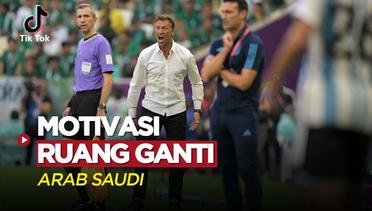 TikTok Bola: Ini Motivasi yang Diberikan Pelatih Timnas Arab Saudi Saat Tekuk Argentina di Piala Dunia 2022