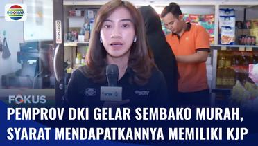 Live Report: Pasar Sembako Murah, Warga Wajib Daftar Melalui Online | Fokus