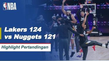 Match Highlight | Lakers 124 vs Nuggets 121 | NBA Regular Season 2019/20