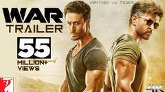 War Trailer - Hrithik Roshan - Tiger Shroff - Vaani Kapoor - 4K UHD - New Movie Trailer 2019