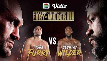 World Heavyweight Championship - Tyson Fury VS Deontay Wilder
