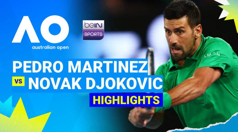 Pedro Martinez (ESP) vs Novak Djokovic (SRB) - Men's Singles Round 1 | Australian Open 2026