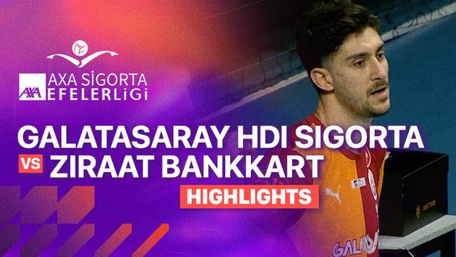 Final - Game 2: Galatasaray HDI Sigorta vs Ziraat Bankkart - Highlight | Turkish Men's Volleyball League 2025/26