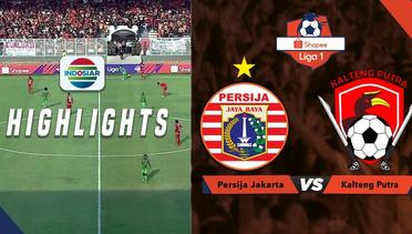 Half Time Highlights: Persija Jakarta  vs  Kalteng Putra | Shopee Liga 1
