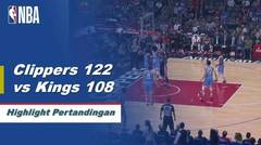 NBA | Cuplikan Pertandingan : Clippers 122 vs Kings 108