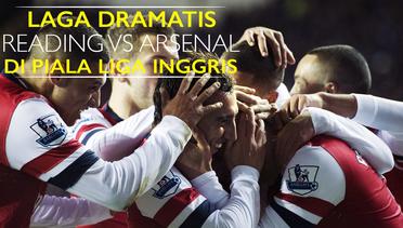 Dramatis, Tertinggal 0-4 Arsenal Bangkit Kalahkan Reading 7-5