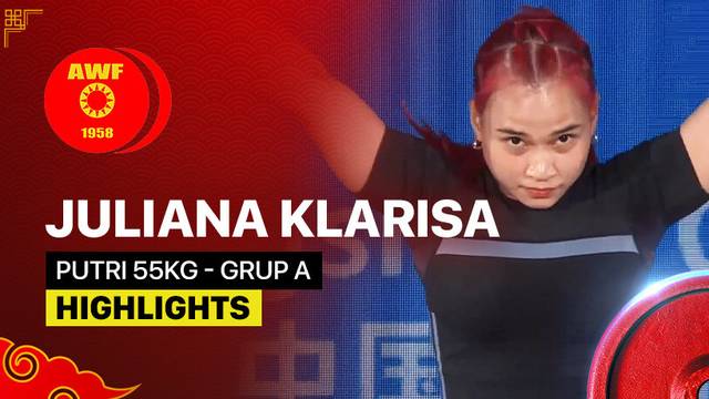 Juliana Klarisa - Grup A - Highlights | Asian Weightlifting Championship 2025