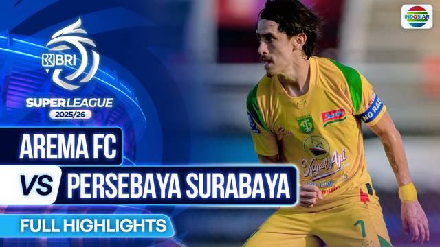Arema FC VS Persebaya Surabaya - Full Highlights | BRI Super League 2025/26