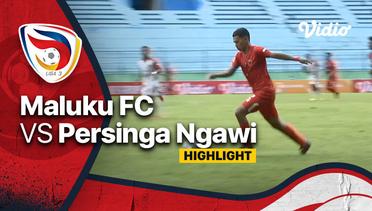 Highlight - Maluku FC vs Persinga Ngawi | Liga 3 Nasional 2021/22