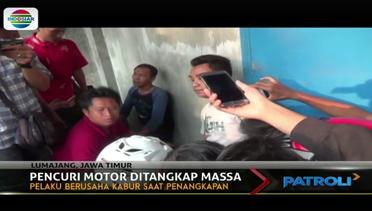 Pemuda Asal Lumajang Ditangkap Warga Saat Curi Motor - Patroli Siang