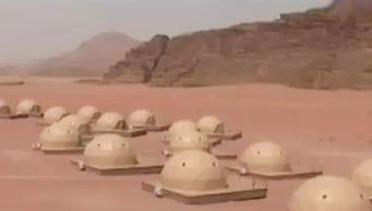 Jendela Dunia: Kemping Ala Planet Mars di Gurun Pasir Yordania