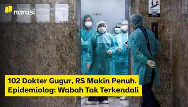 102 Dokter Gugur, RS Makin Penuh, Epidemiolog: Wabah Tak Terkendali