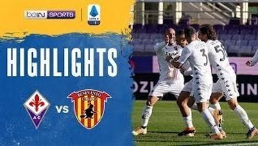Match Highlight | Fiorentina 0 vs 1 Benevento | Serie A 2020