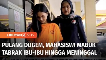 Viral, Tampak Santai Usai Tabrak Ibu-Ibu, Mahasiswi di Pekanbaru Ternyata Positif Sabu | Liputan 6