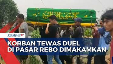Proses Pemakaman Brata Klana, Korban Tewas Ditusuk Usai Duel di Pasar Rebo