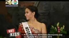 Persiapan Elvira Devinamira Bersaing Di Miss Universe