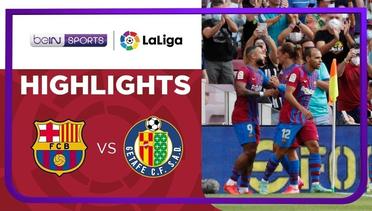 Match Highlights | Barcelona 2 vs 1 Getafe | LaLiga Santander 2021
