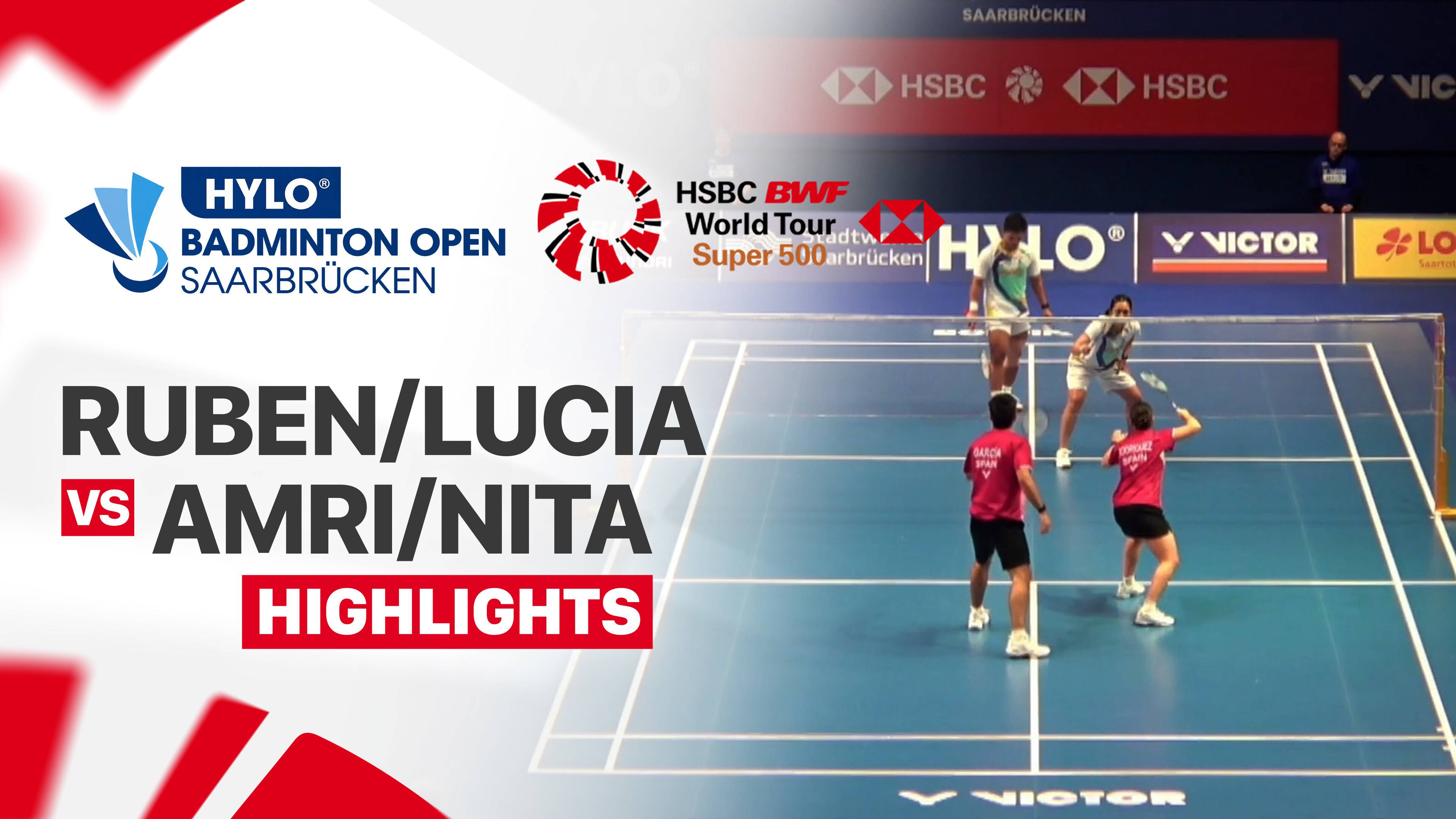 Ruben Garcia/Lucia Rodriguez (ESP) vs Amri Syahnawi/Nita Violina Marwah (INA) - Mixed Doubles Quarterfinal | HYLO Open 2026